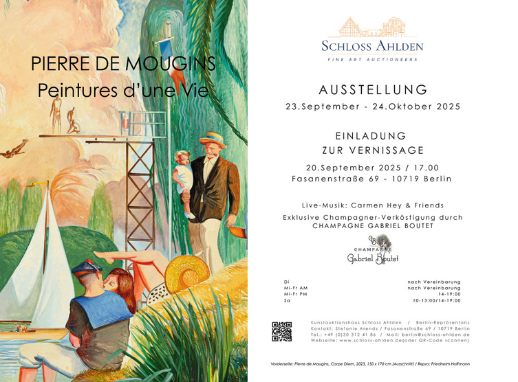 Pierre de Mougins VERNISSAGE BERLIN 2025